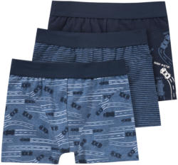 3 Jungen Retroboxer in verschiedenen Dessins
