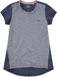 Mädchen T-Shirt mit Kirsch-Stickerei
