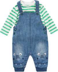 Newborn Latzhose und Langarmshirt im Set