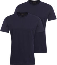 2 Herren T-Shirt mit Rundhalsausschnitt