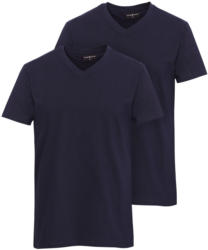 2 Herren T-Shirts mit V-Ausschnitt
