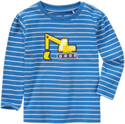 Baby Langarmshirt mit Bagger-Applikation