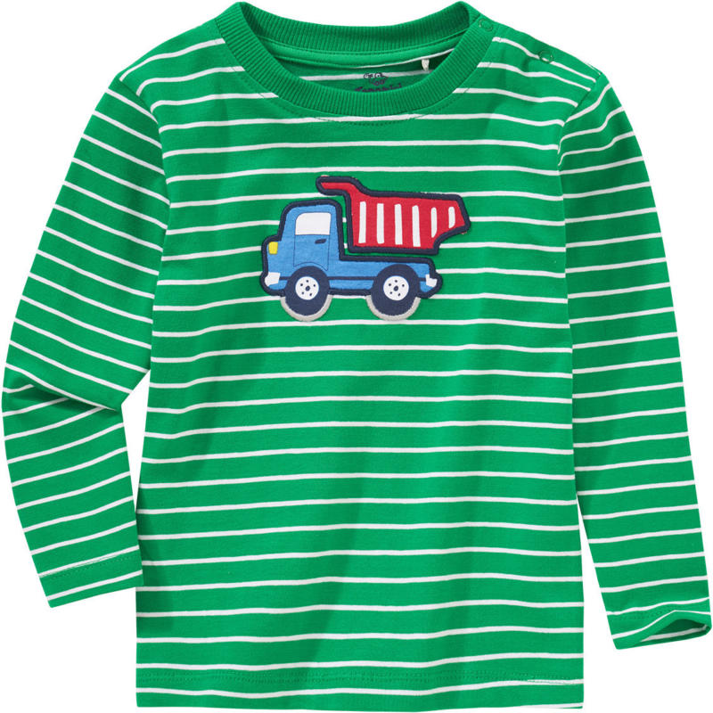 Baby Langarmshirt mit Kipper-Applikation