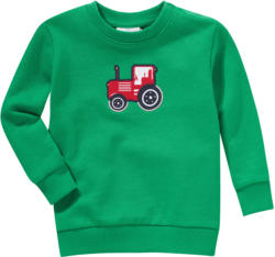 Baby Sweatshirt mit Trecker-Applikation