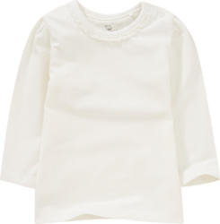 Baby Langarmshirt mit Spitze
