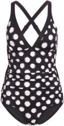 Damen Shape-Badeanzug mit Punkte-Allover