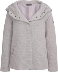 Damen Jacke mit Querrippen