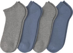 4 Paar Herren Sneaker-Socken mit Vollfrottee