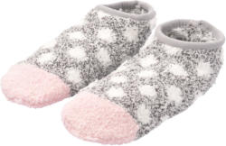 1 Paar Damen Kuschelballerinas mit ABS-Sohle