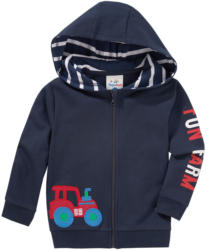 Jungen Sweatjacke mit Trecker-Applikation (Nur online)