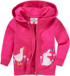 Mädchen Sweatjacke mit tierischer Applikation