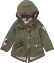 Mädchen Parka mit Stickerei