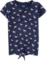 Mädchen T-Shirt mit Pferde-Allover (Nur online)