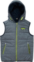 Jungen Weste mit Kapuze