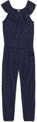 Mädchen Jumpsuit mit kleinen Herzchen allover