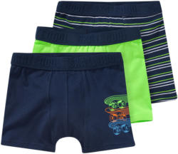 3 Jungen Retroboxer in verschiedenen Dessins