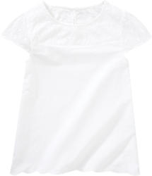 Mädchen Bluse mit floraler Spitze