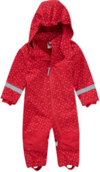 Baby Softshelloverall mit Punkte-Allover
