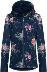 Damen Softshelljacke im floralen Dessin
