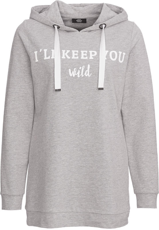Damen Hoodie mit Schriftzug