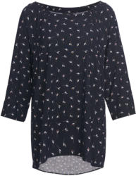 Damen Schlupfbluse mit Allover-Print