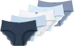 5 Damen Pantys mit Spitze