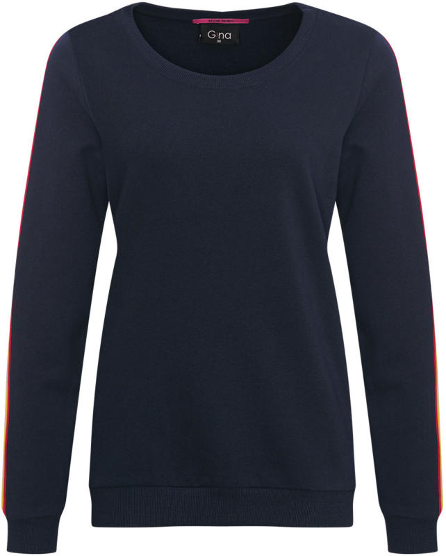 Damen Sweatshirt mit Galonstreifen (Nur online)