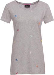 Damen T-Shirt mit gestickten Schwalben