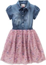 Festliches Mädchen Kleid mit glitzerndem Tüll