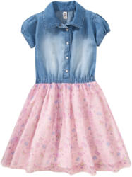 Festliches Mädchen Kleid mit glitzerndem Tüll