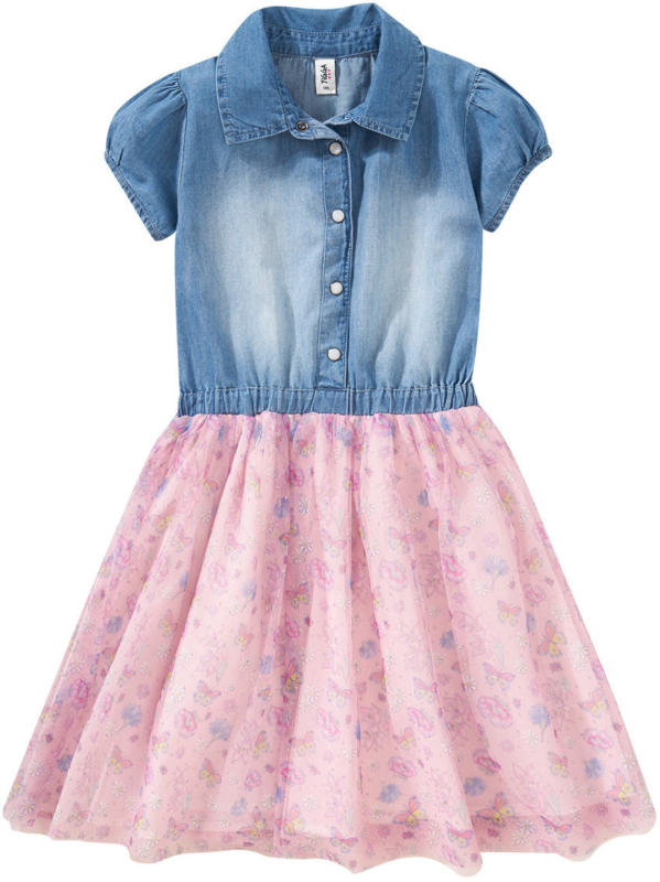 Festliches Mädchen Kleid mit glitzerndem Tüll (Nur online)