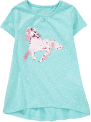 Mädchen T-Shirt mit Wendepailletten