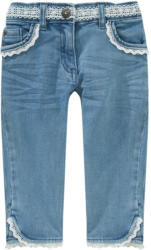 Mädchen Caprijeans mit Spitzendetails