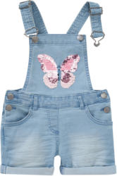 Mädchen Latzhose mit Wendepailletten