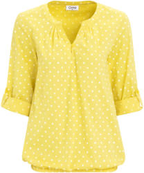 Damen Bluse mit Krempelfunktion