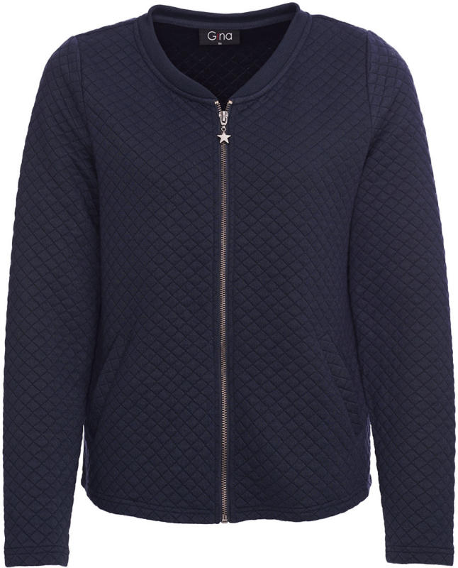 Damen Sweatjacke mit dezenter Struktur