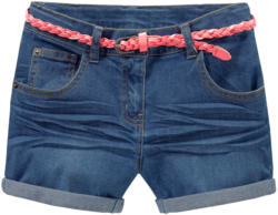 Mädchen Shorts aus leichtem Denim