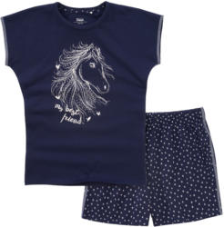 Mädchen Shorty mit Pferde-Print