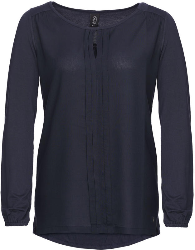 Damen Langarmshirt mit Faltenbesatz (Nur online)