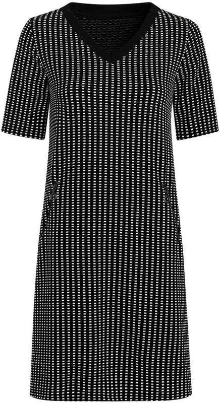 Damen Kleid mit Allover-Dessin (Nur online)