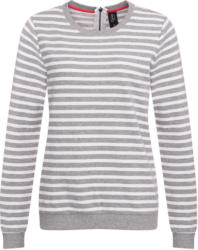 Damen Sweatshirt mit Reißverschluss im Nacken (Nur online)