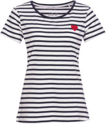 Damen T-Shirt mit Herz-Applikation