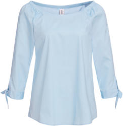 Damen Carmenbluse mit Knoten-Details