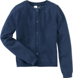 Mädchen Strickjacke mit Spitze