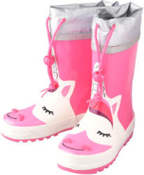 Mädchen Gummistiefel mit Einhorn-Motiv