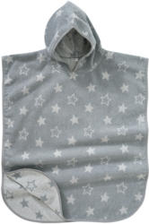 Kinder Badeponcho mit Stern-Allover