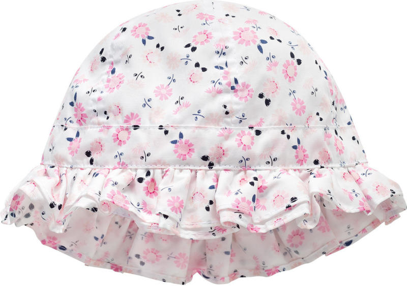 Baby Mütze mit Blümchen-Print