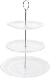 Etagere aus Glas, 3-stöckig (Nur online)