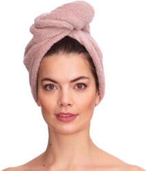 Handtuch-Turban mit Knopf