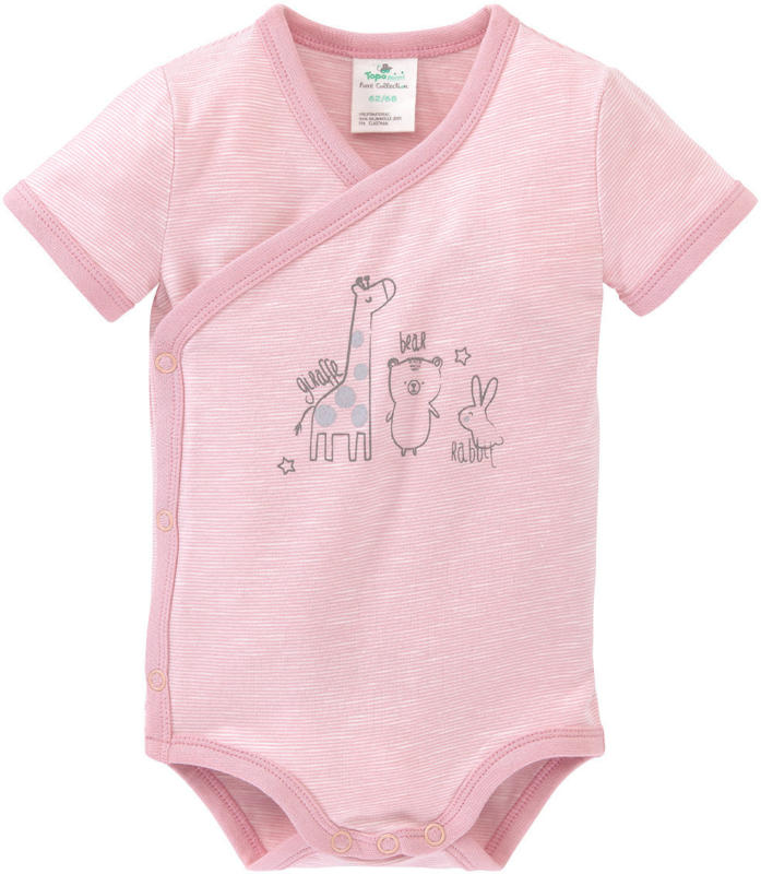 Baby Wickelbody mit süßem Tier-Motiv